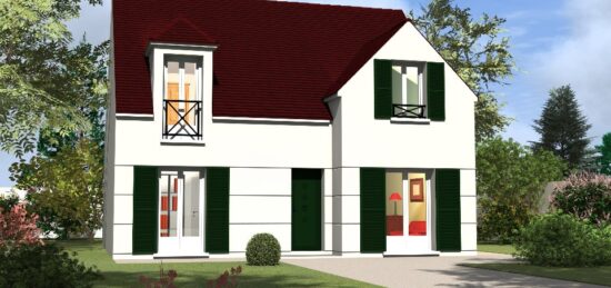 Plan de maison Surface terrain 110 m2 - 5 pièces - 3  chambres -  sans garage  4588-3392modele620150318LAkZa.jpeg