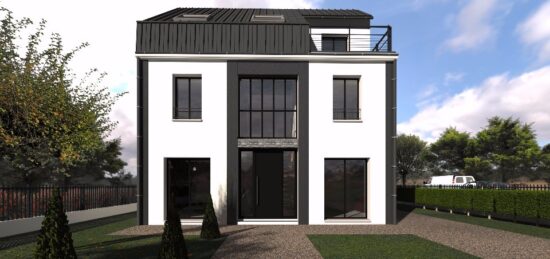 Plan de maison Surface terrain 152 m2 - 7 pièces - 4  chambres -  sans garage  5410-3392modele620160114QCqxt.jpeg
