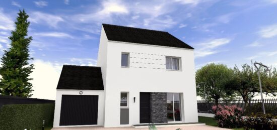 Plan de maison Surface terrain 96 m2 - 4 pièces - 3  chambres -  avec garage  5752-3392modele6201604062Rb30.jpeg