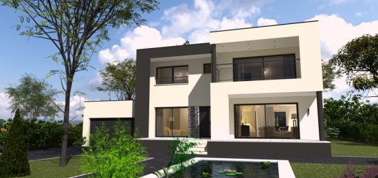 Plan de maison Surface terrain 175 m2 - 8 pièces - 4  chambres -  avec garage  16285-4970modele720181024g3yLC.jpeg