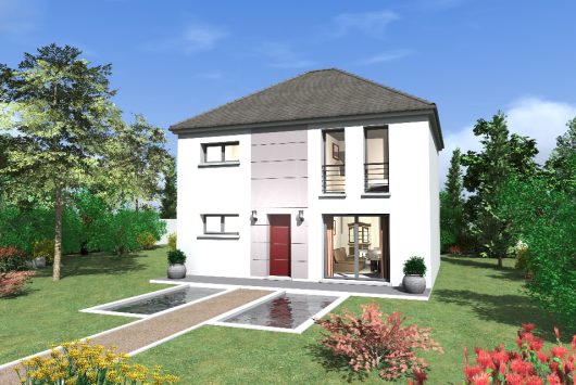Maison neuve à Saint-Prix, Île-de-France