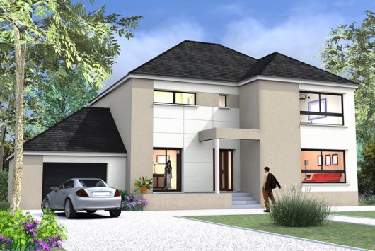 Maison neuve à Boullay-les-Troux, Île-de-France