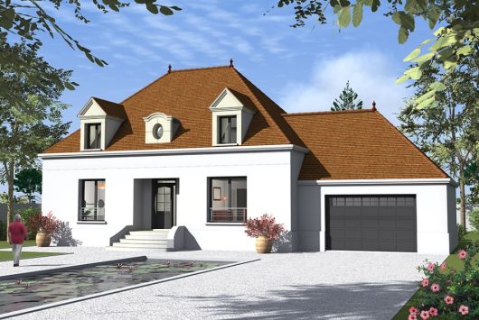 Maison neuve à Antony, Île-de-France